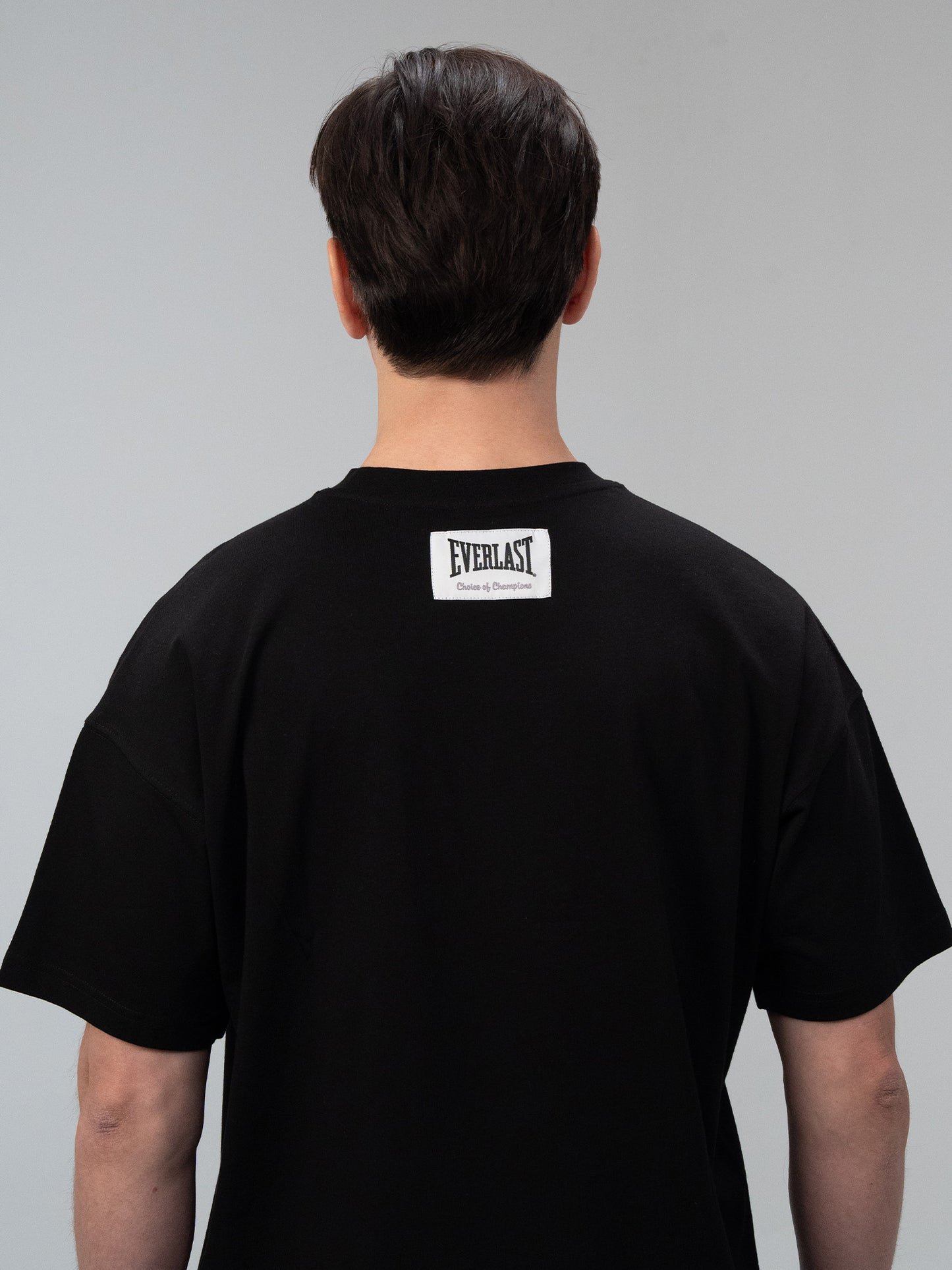 Everlast Iconic Rest Oversize Siyah Erkek Tişört