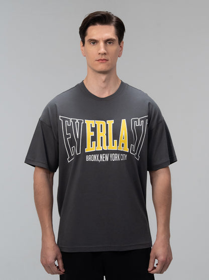 Everlast Iconic Rest Oversize Füme Erkek Tişört