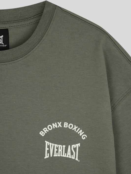 Everlast Bronx Boxing Comfort Haki Erkek Tişört