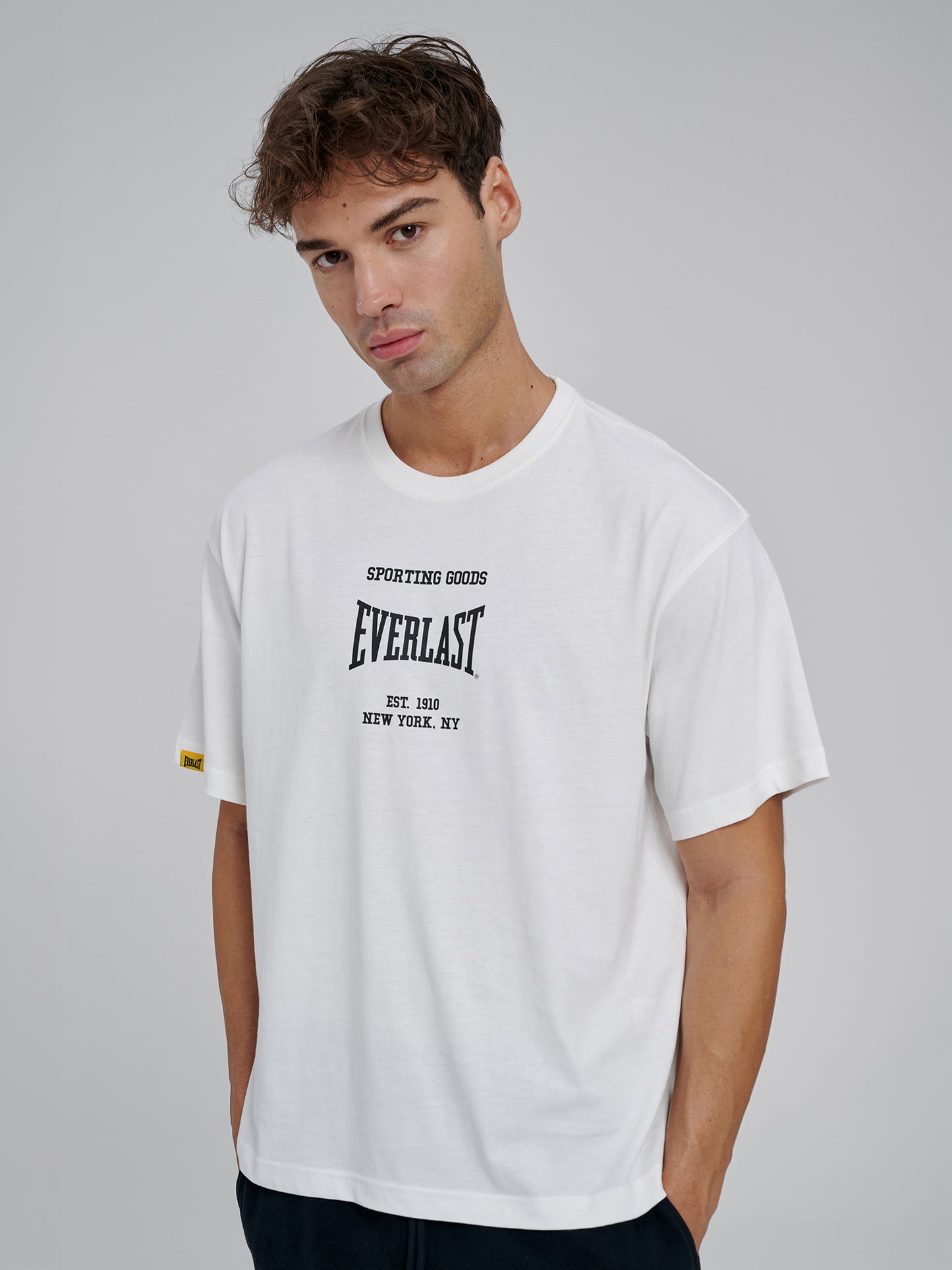 Everlast Sporting Goods Comfort Beyaz Erkek Tişört
