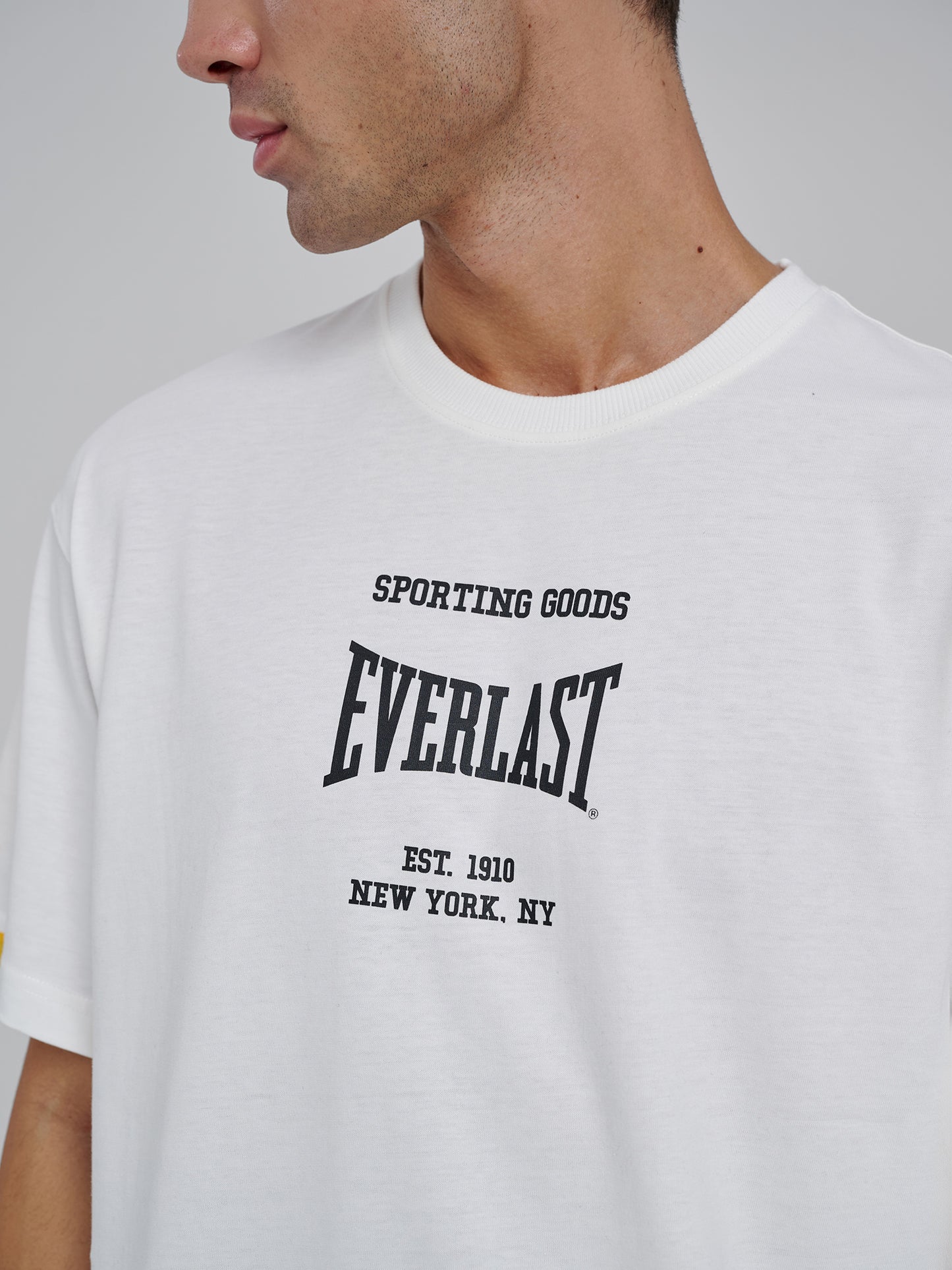 Everlast Sporting Goods Comfort Beyaz Erkek Tişört