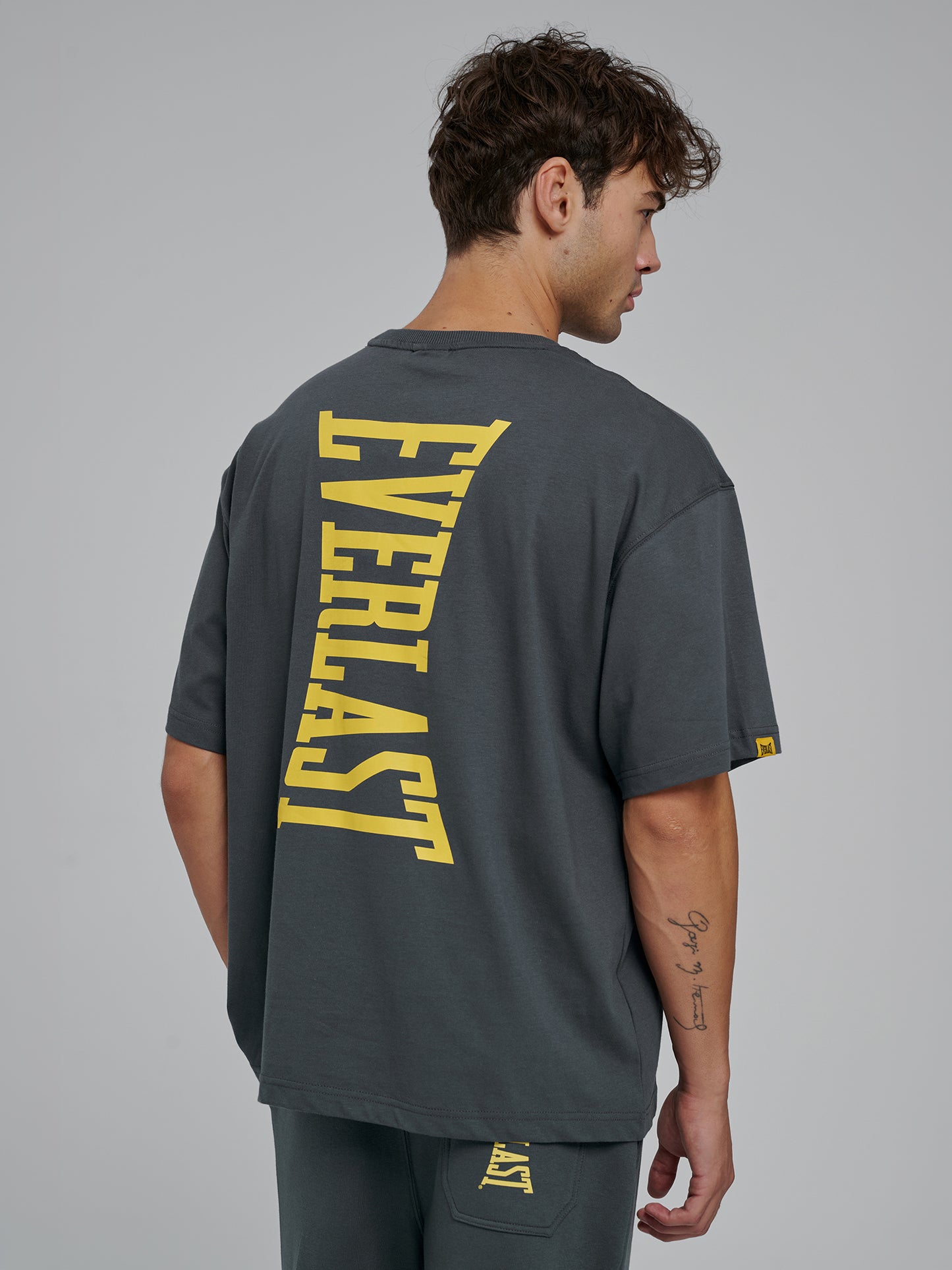 Everlast Sporting Goods Comfort Füme Erkek Tişört
