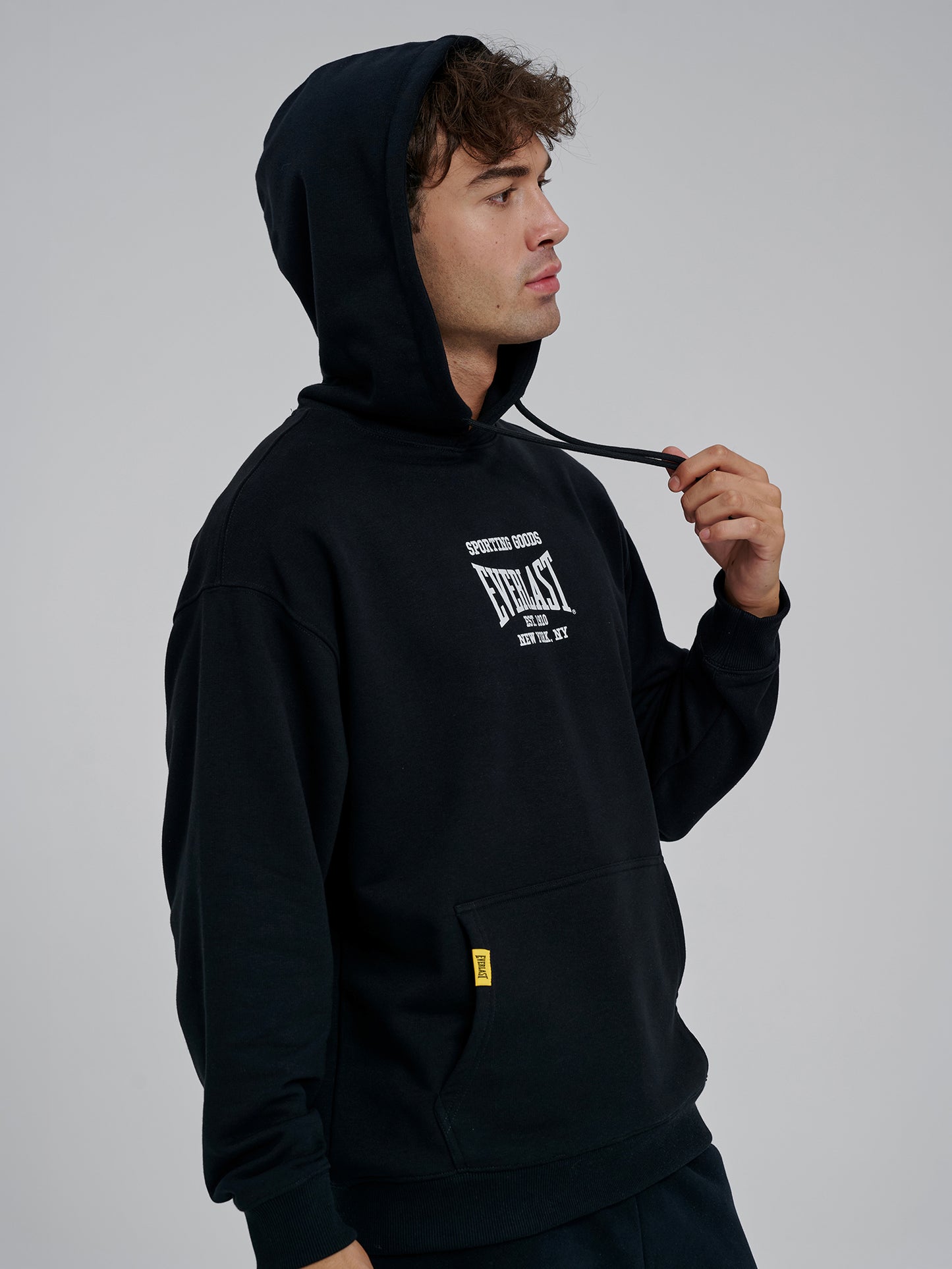 Everlast Sporting Goods Comfort Siyah Erkek Hoodie
