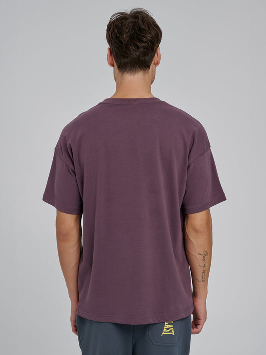 Everlast Bronx NYC 2.0 Oversize Mor Erkek Tişört