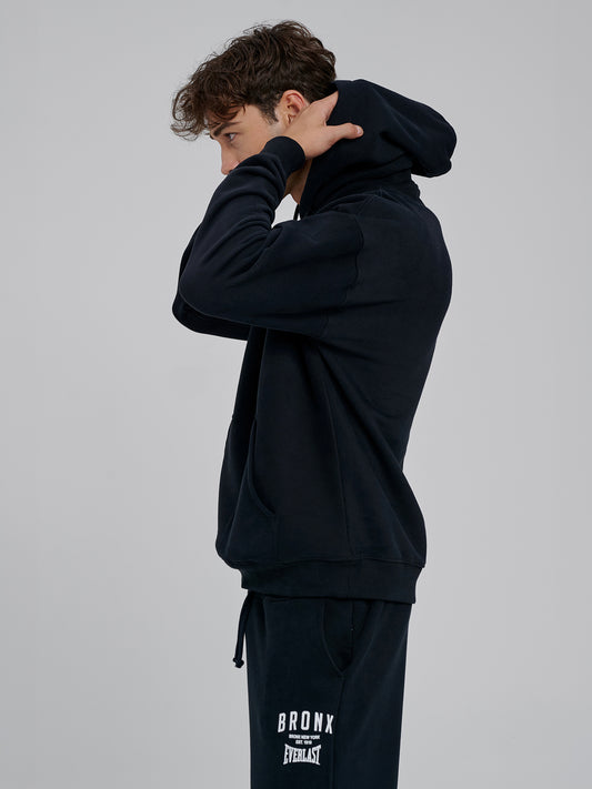 Everlast Bronx NYC 2.0 Oversize Siyah Erkek Hoodie