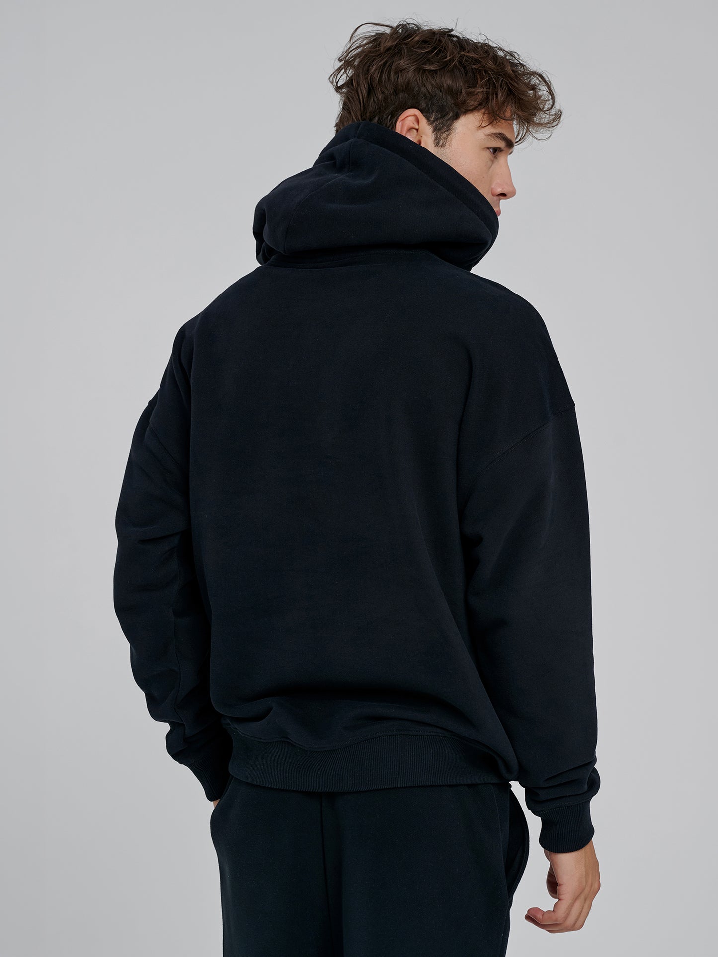 Everlast Bronx NYC 2.0 Oversize Siyah Erkek Hoodie