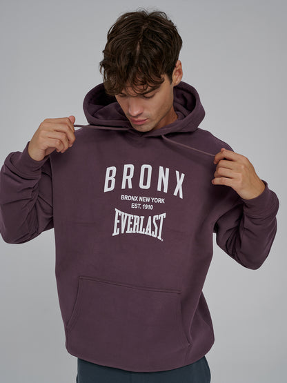 Everlast Bronx NYC 2.0 Oversize Mor Erkek Hoodie