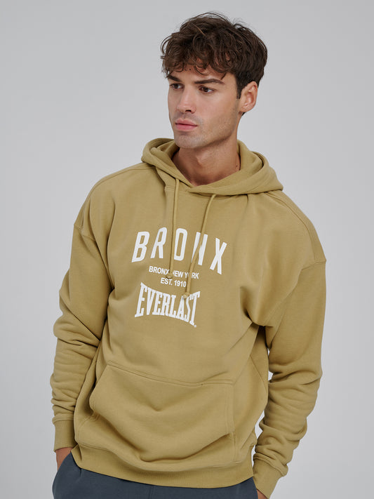 Everlast Bronx NYC 2.0 Oversize Sarı Hardal Erkek Hoodie