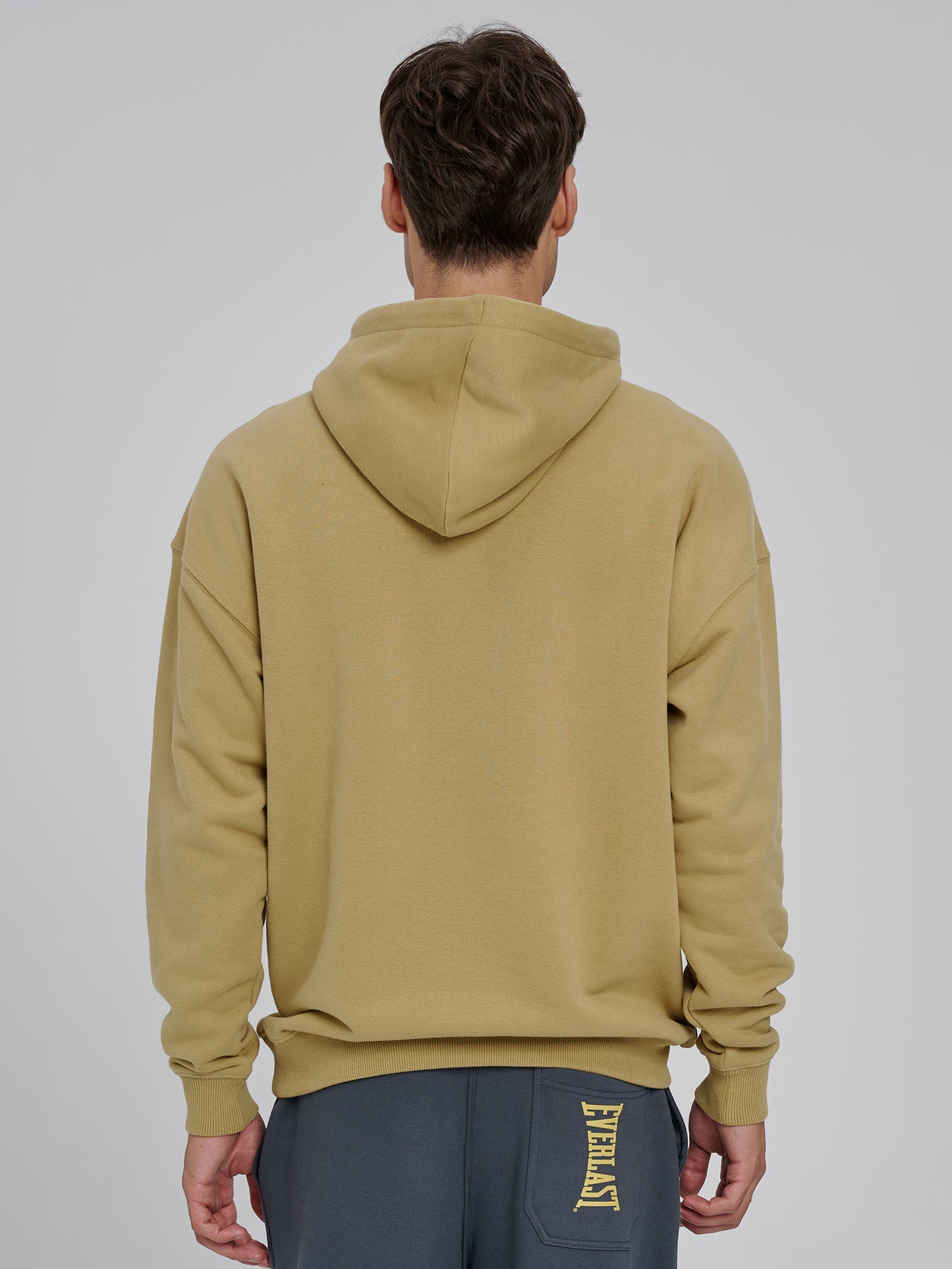 Everlast Bronx NYC 2.0 Oversize Sarı Hardal Erkek Hoodie