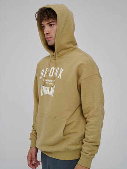 Everlast Bronx NYC 2.0 Oversize Sarı Hardal Erkek Hoodie