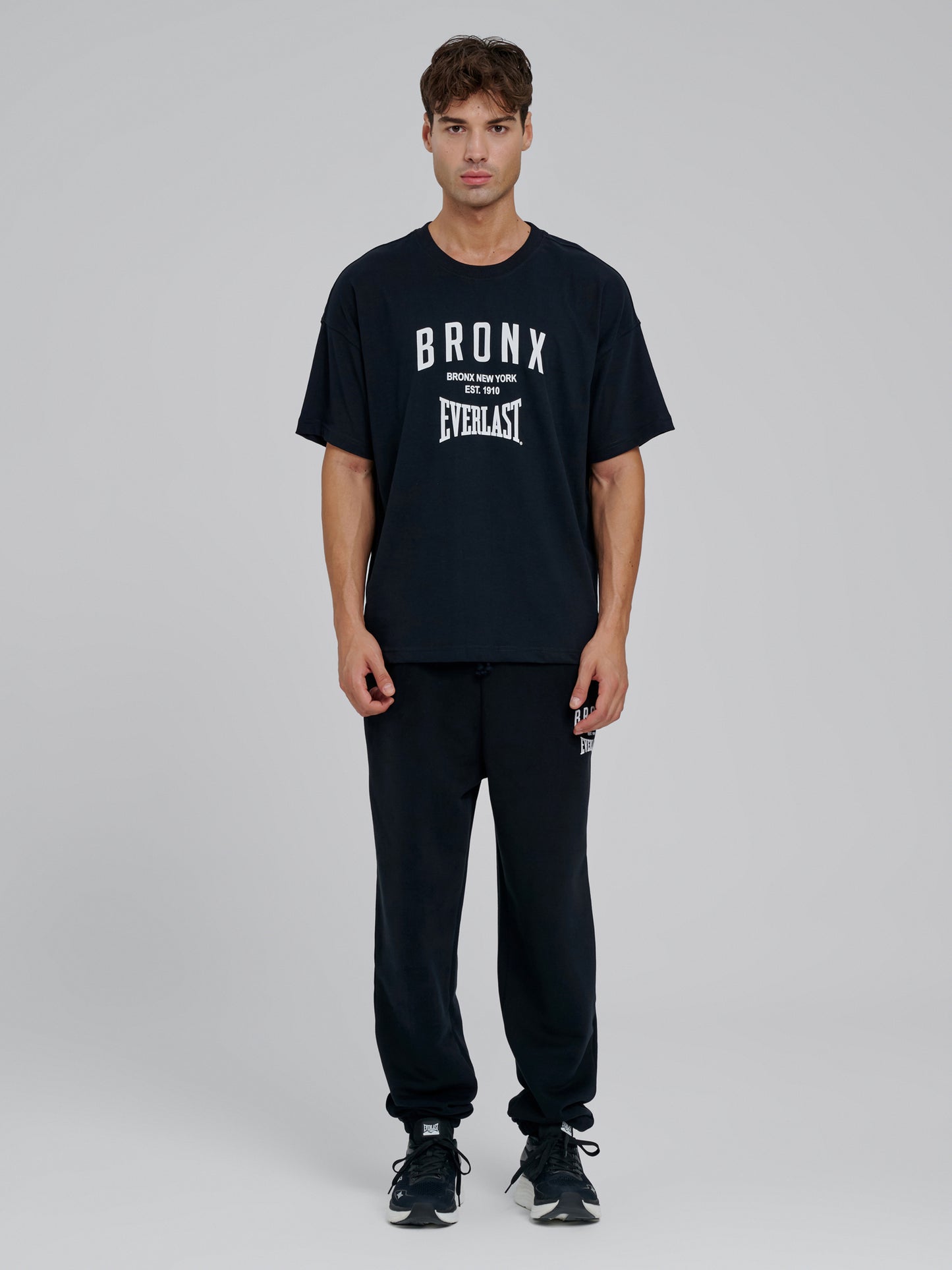 Everlast Bronx NYC 2.0 Oversize Siyah Erkek Eşofman Altı