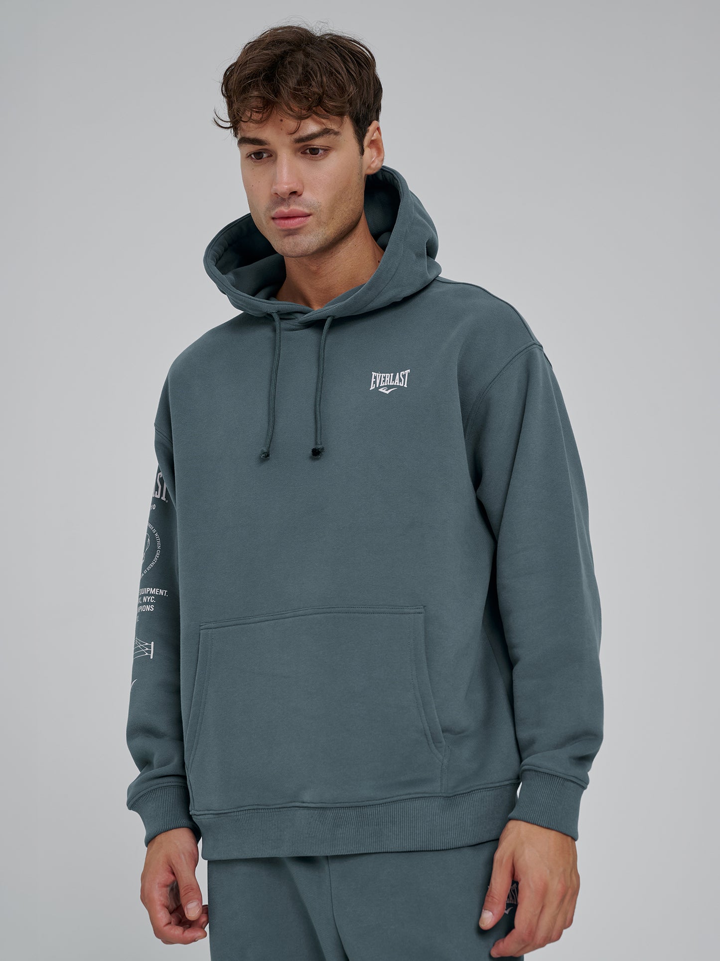 Everlast World Comfort Yeşil Erkek Hoodie
