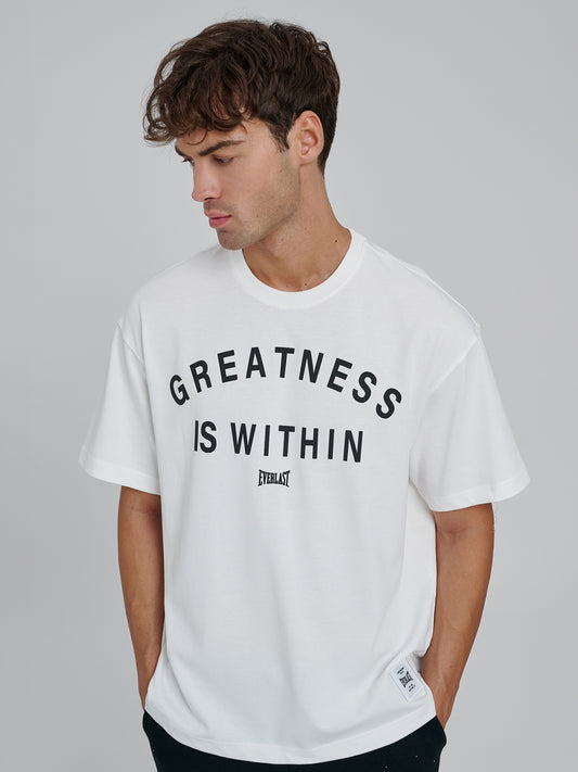 Everlast Greatness Within Comfort Beyaz Erkek Tişört