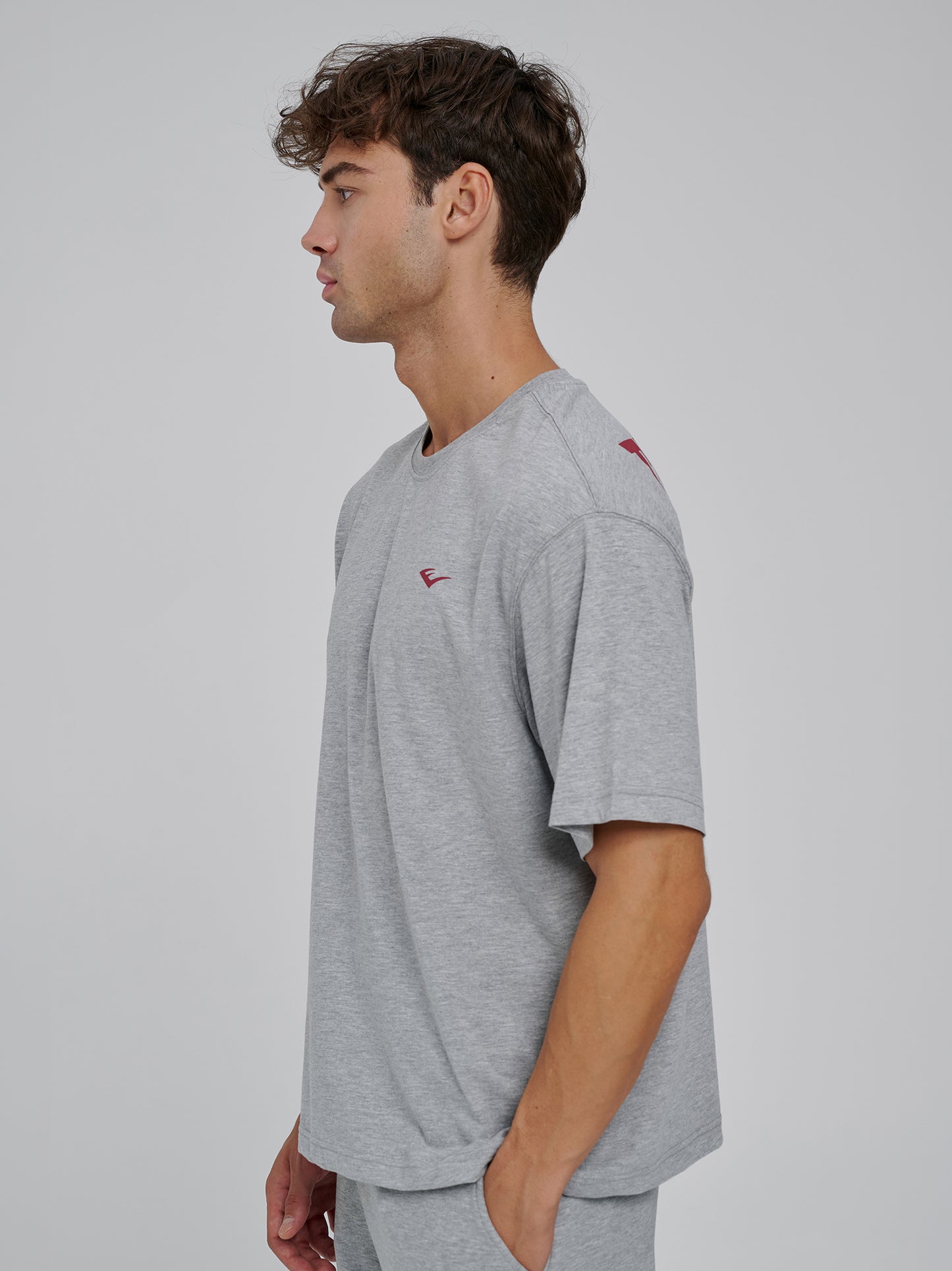 Ever Classics 2.0 Comfort Gri Erkek Tişört