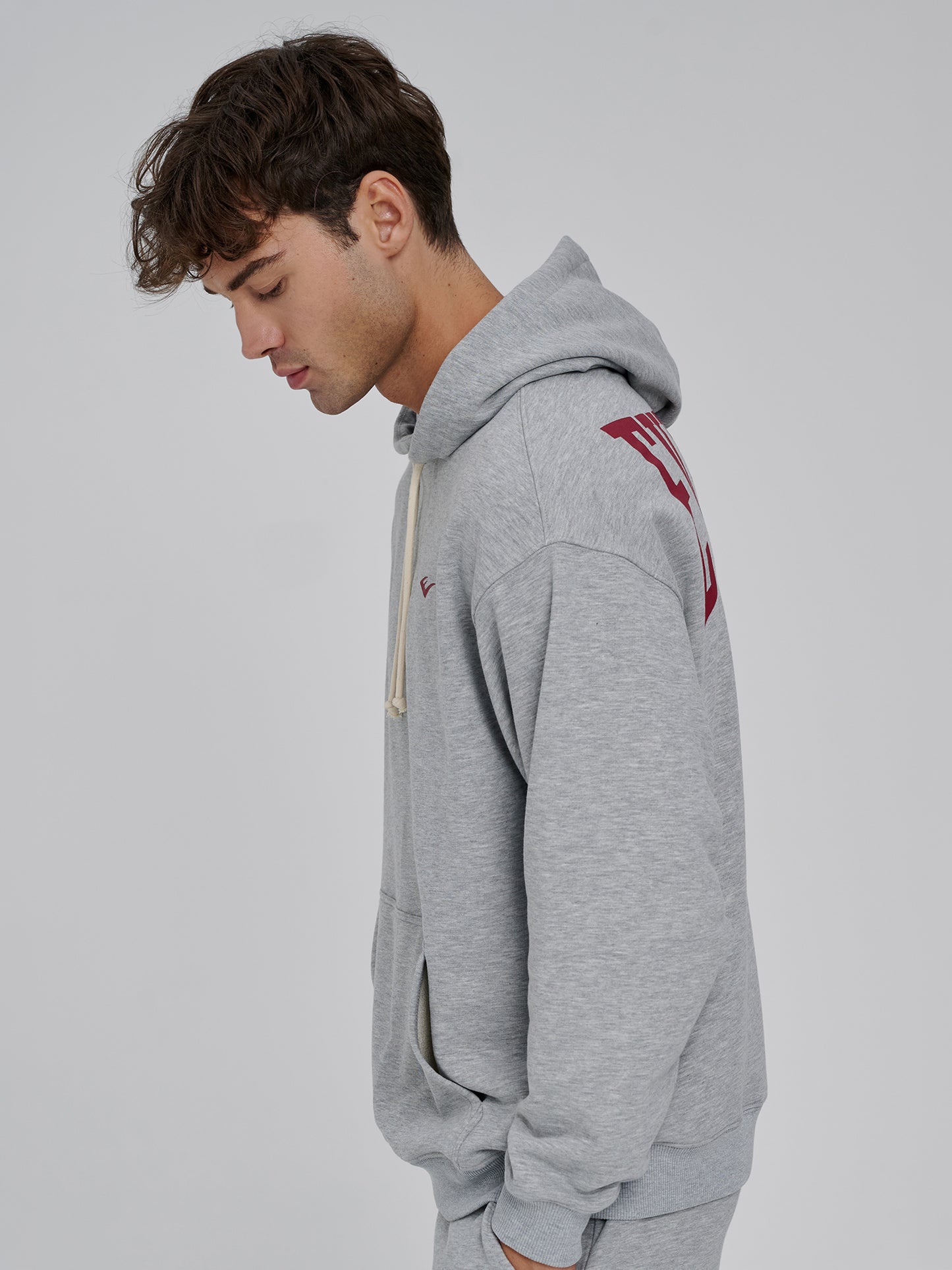 Ever Classics 2.0 Comfort Gri Erkek Hoodie