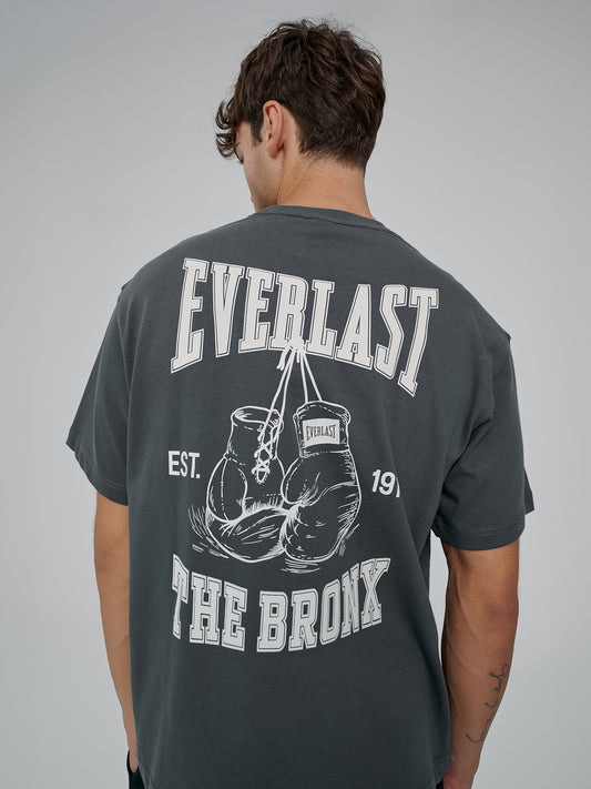 Everlast Graphic Gloves Comfort Füme Erkek Tişört