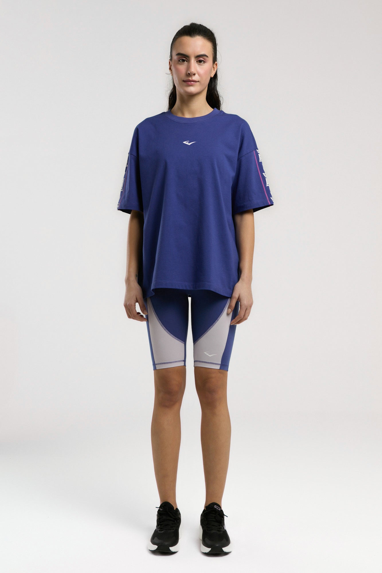 Everlast Boxing Club Wmn Oversize Koyu İndigo Kadın Tişört