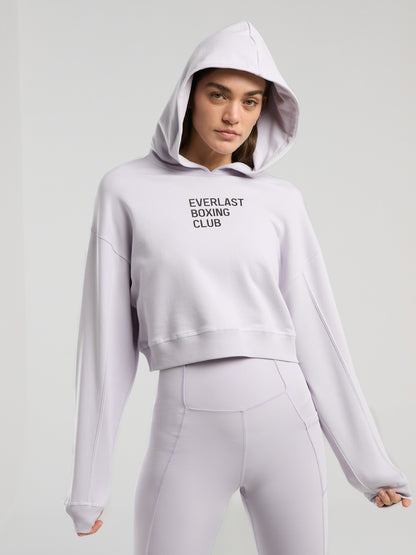Everlast Boxing Club Wmn Crop Uzun Kollu Lila Kadın Sweatshirt