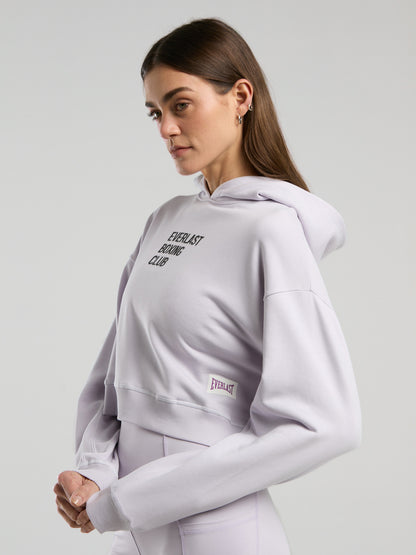 Everlast Boxing Club Wmn Crop Uzun Kollu Lila Kadın Sweatshirt