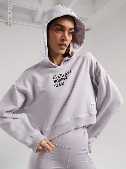 Everlast Boxing Club Wmn Crop Uzun Kollu Lila Kadın Sweatshirt