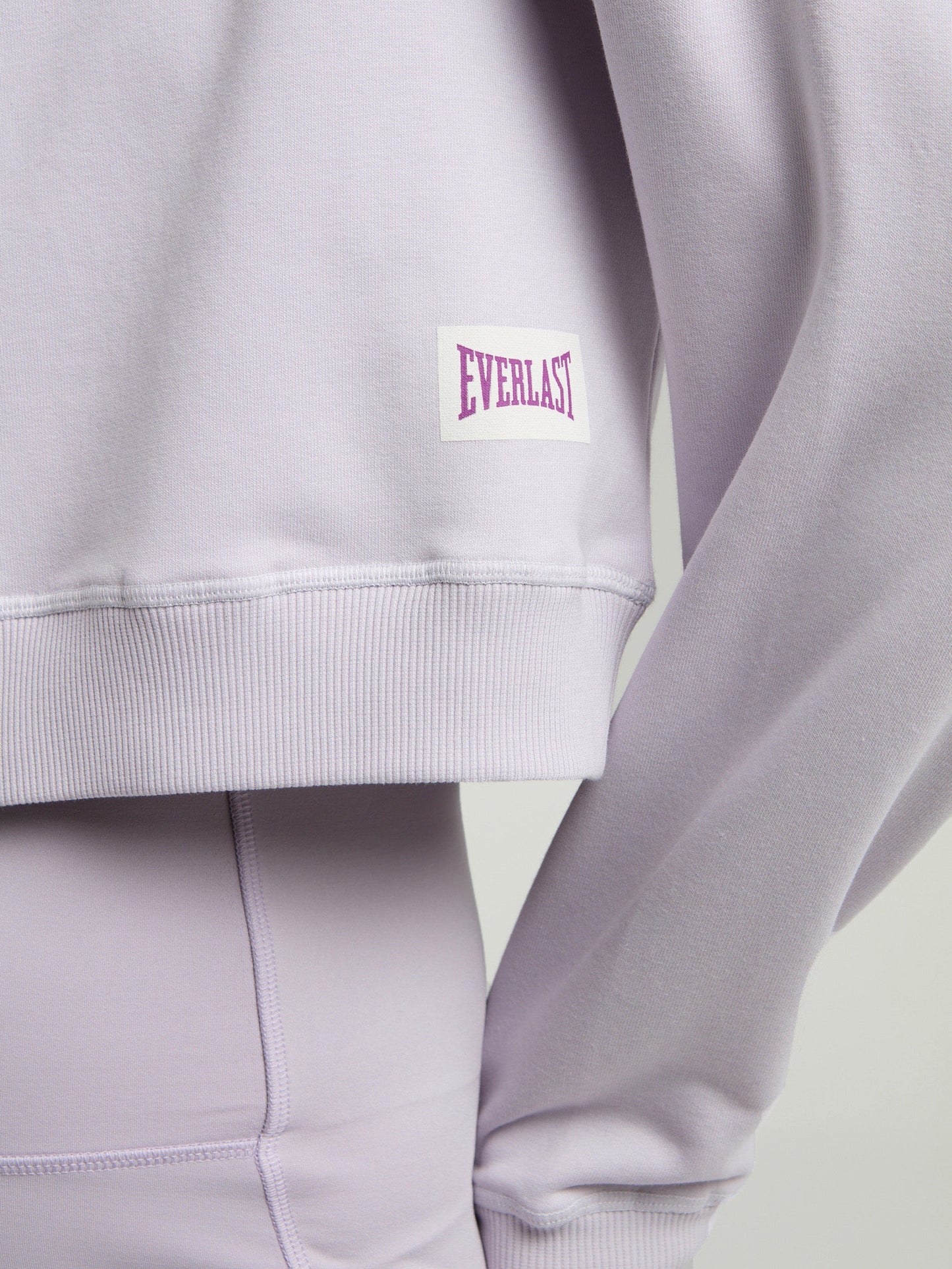 Everlast Boxing Club Wmn Crop Uzun Kollu Lila Kadın Sweatshirt