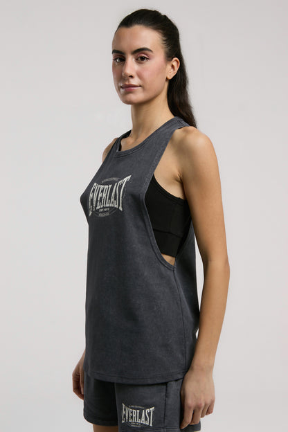 Everlast Authentic Boxing Wmn Oversize Antrasit Kadın Atlet