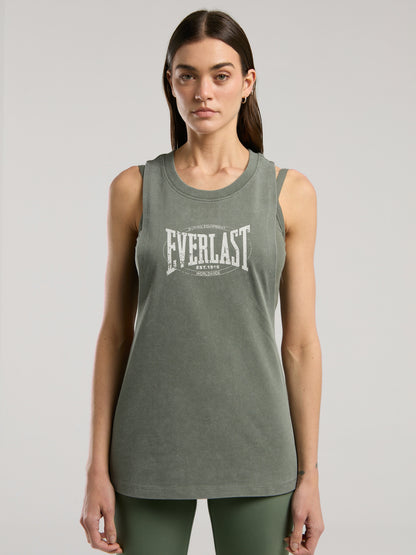 Everlast Authentic Boxing Wmn Oversize Haki Kadın Atlet