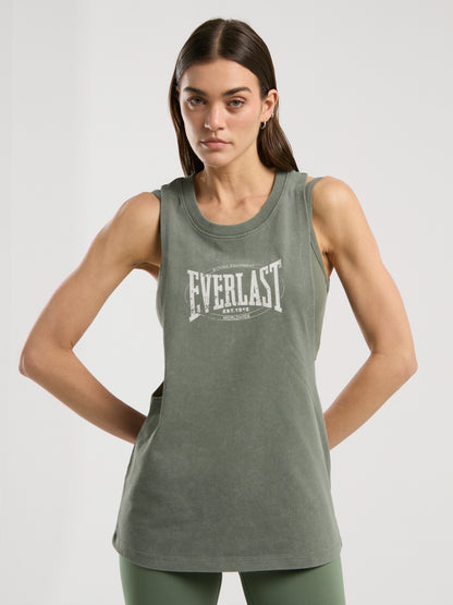 Everlast Authentic Boxing Wmn Oversize Haki Kadın Atlet