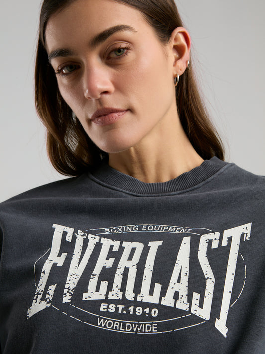 Everlast Authentic Boxing Wmn Antrasit Kadın Sweatshirt