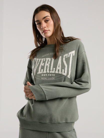 Everlast Authentic Boxing Wmn Haki Kadın Sweatshirt