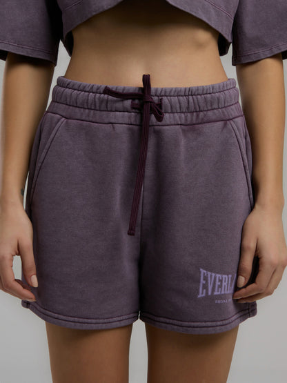 Everlast Bronx 1910 Mor Kadın Şort