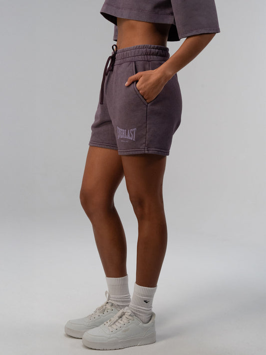 Everlast Bronx 1910 Mor Kadın Şort