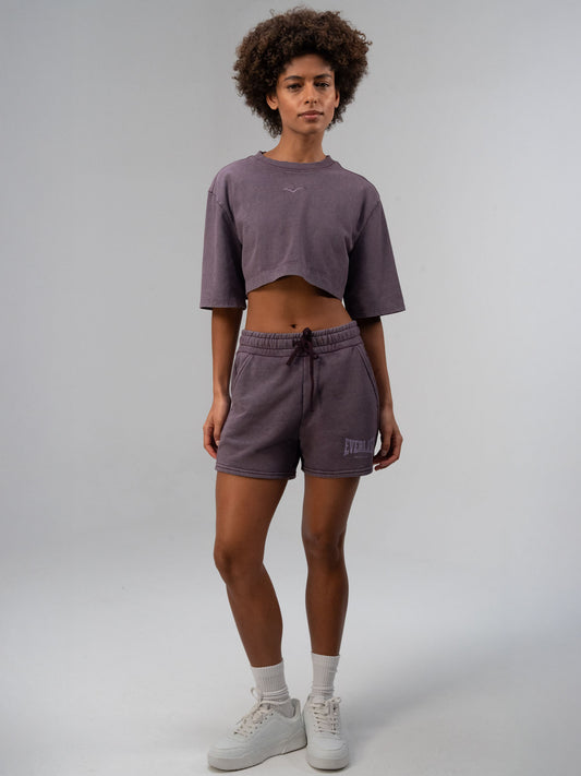 Everlast Bronx 1910 Mor Kadın Şort