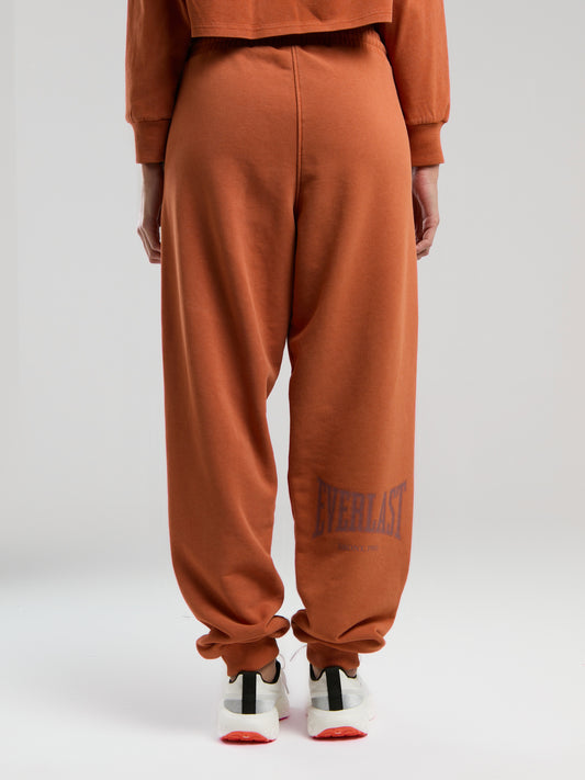 Everlast Bronx 1910 Oversize Turuncu Kadın Eşofman Altı