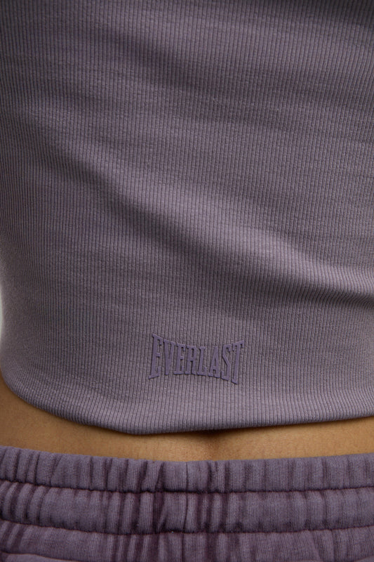 Ever Relaxed Rib Mürdüm Kadın Atlet