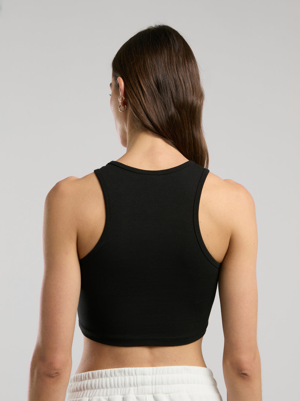 Ever Classics Wmn Siyah Kadın Basic Crop Atlet