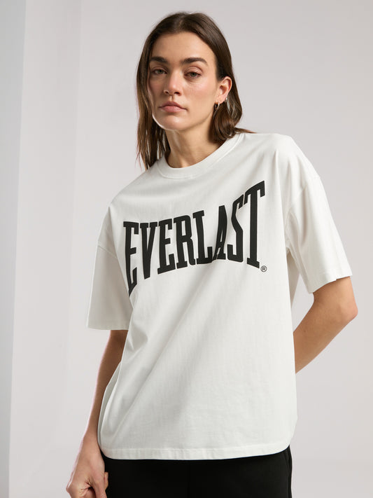 Ever Classics Wmn Oversize Beyaz Kadın Tişört