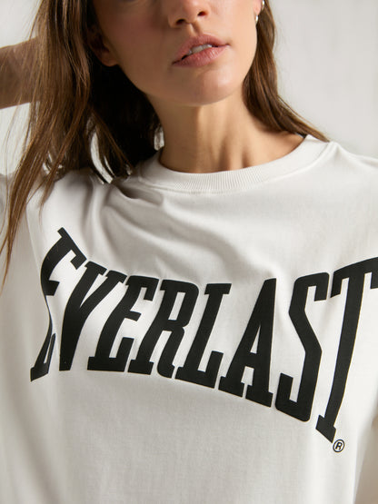 Ever Classics Wmn Oversize Beyaz Kadın Tişört