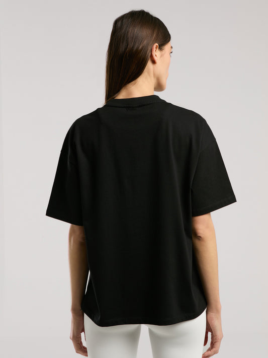 Ever Classics Wmn Oversize Siyah Kadın Tişört
