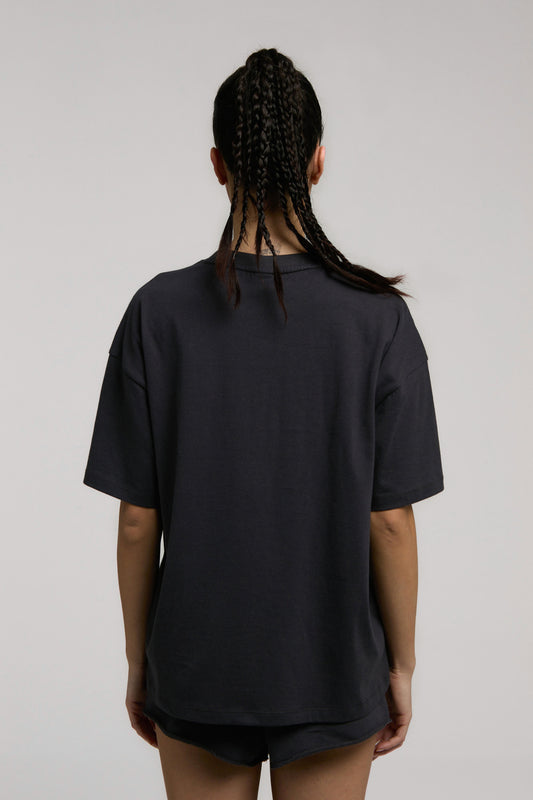 Ever Classics Wmn Oversize Füme Kadın Tişört