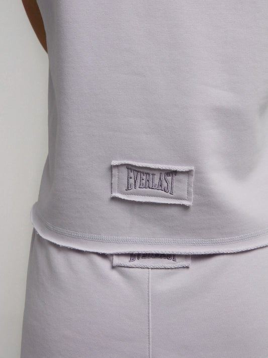 Ever Classics Wmn Lila Kadın Crop Kapüşonlu Kolsuz Sweatshirt