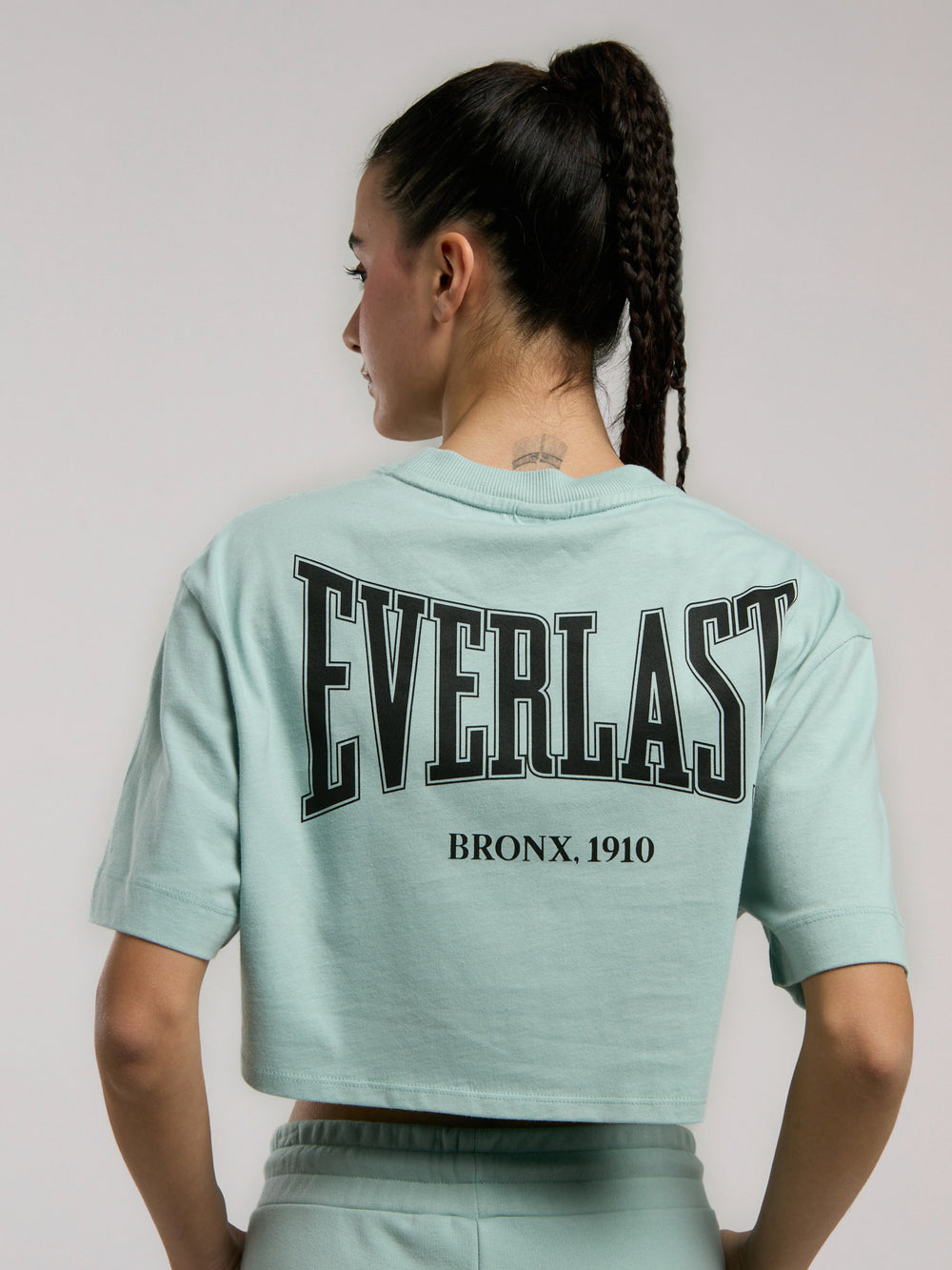 Ever Classics Wmn Comfort Su Yeşili Kadın Crop Tişört