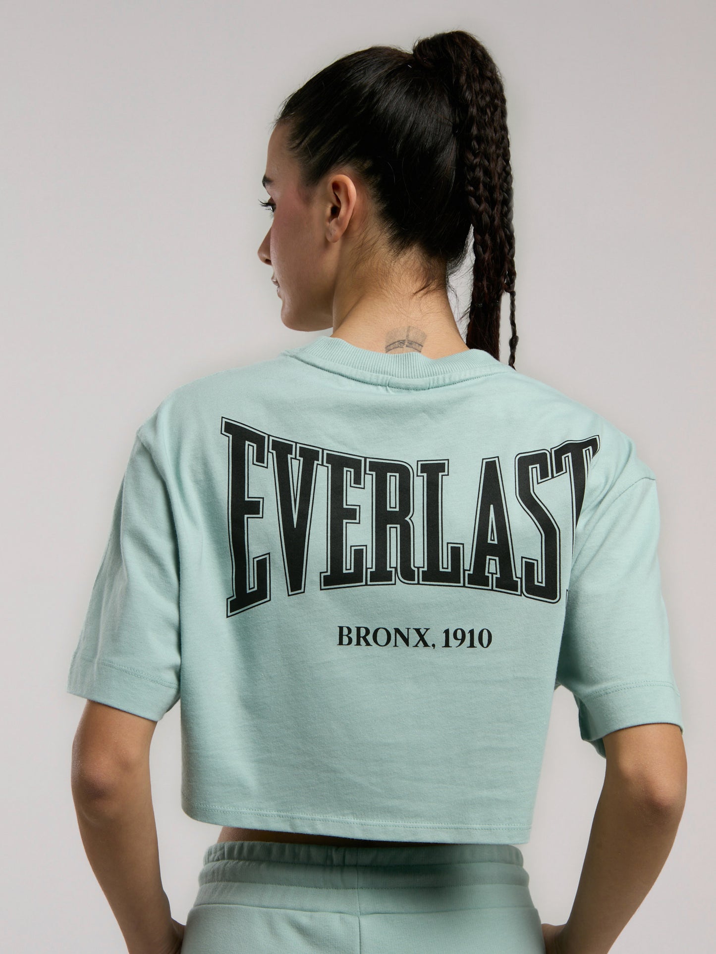 Ever Classics Wmn Comfort Su Yeşili Kadın Crop Tişört