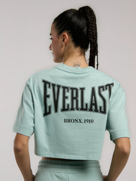 Ever Classics Wmn Comfort Su Yeşili Kadın Crop Tişört