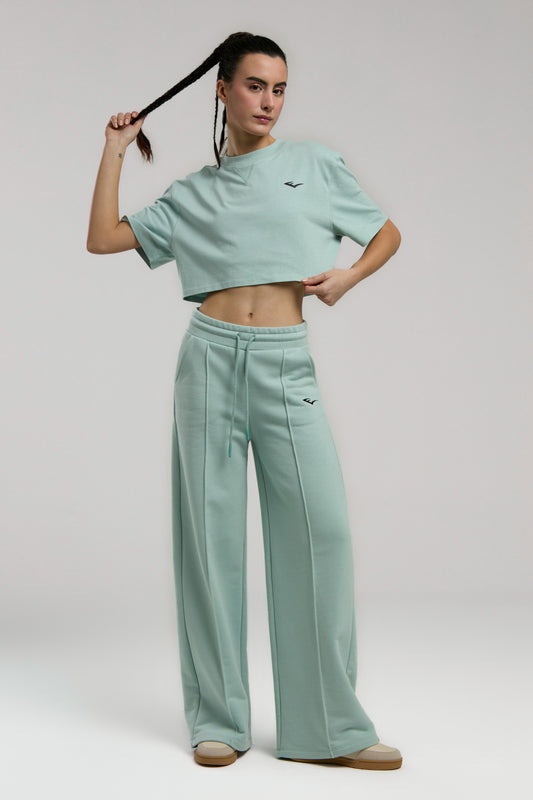 Ever Classics Wmn Comfort Su Yeşili Kadın Crop Tişört