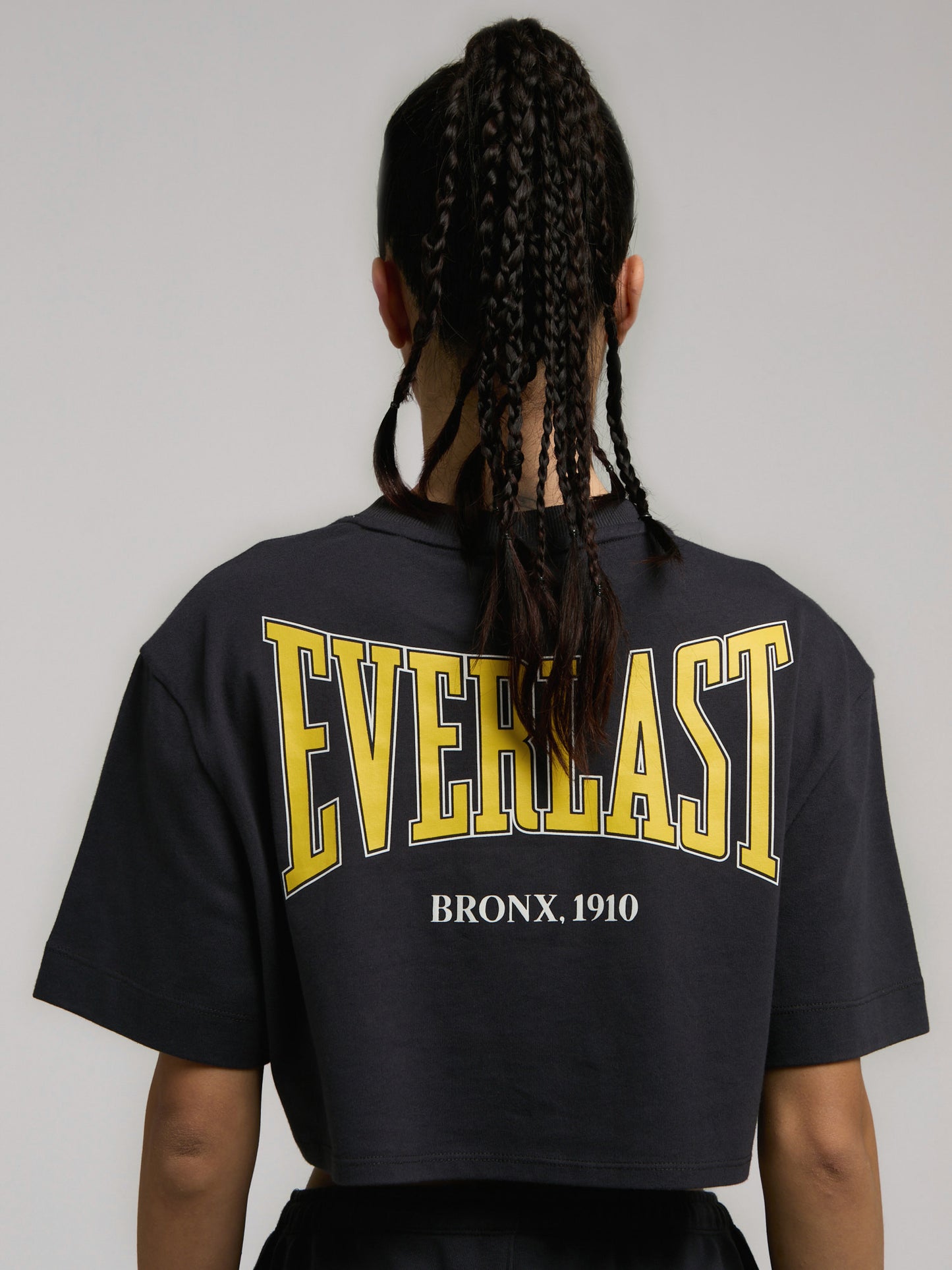 Ever Classics Wmn Comfort Füme Kadın Crop Tişört