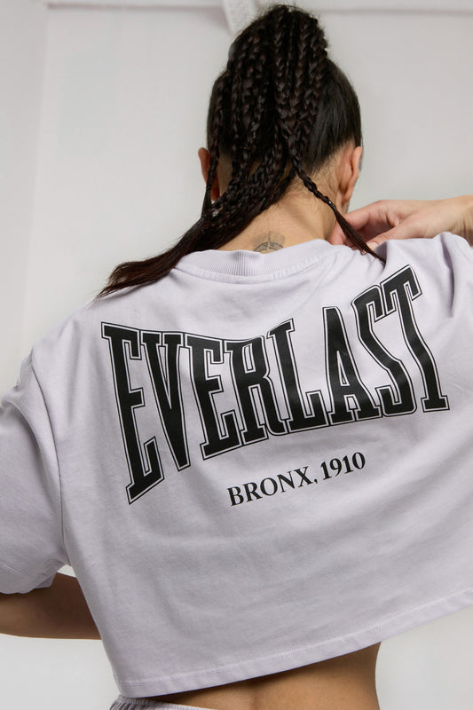 Ever Classics Wmn Comfort Lila Kadın Crop Tişört