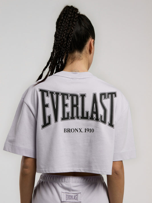 Ever Classics Wmn Comfort Lila Kadın Crop Tişört