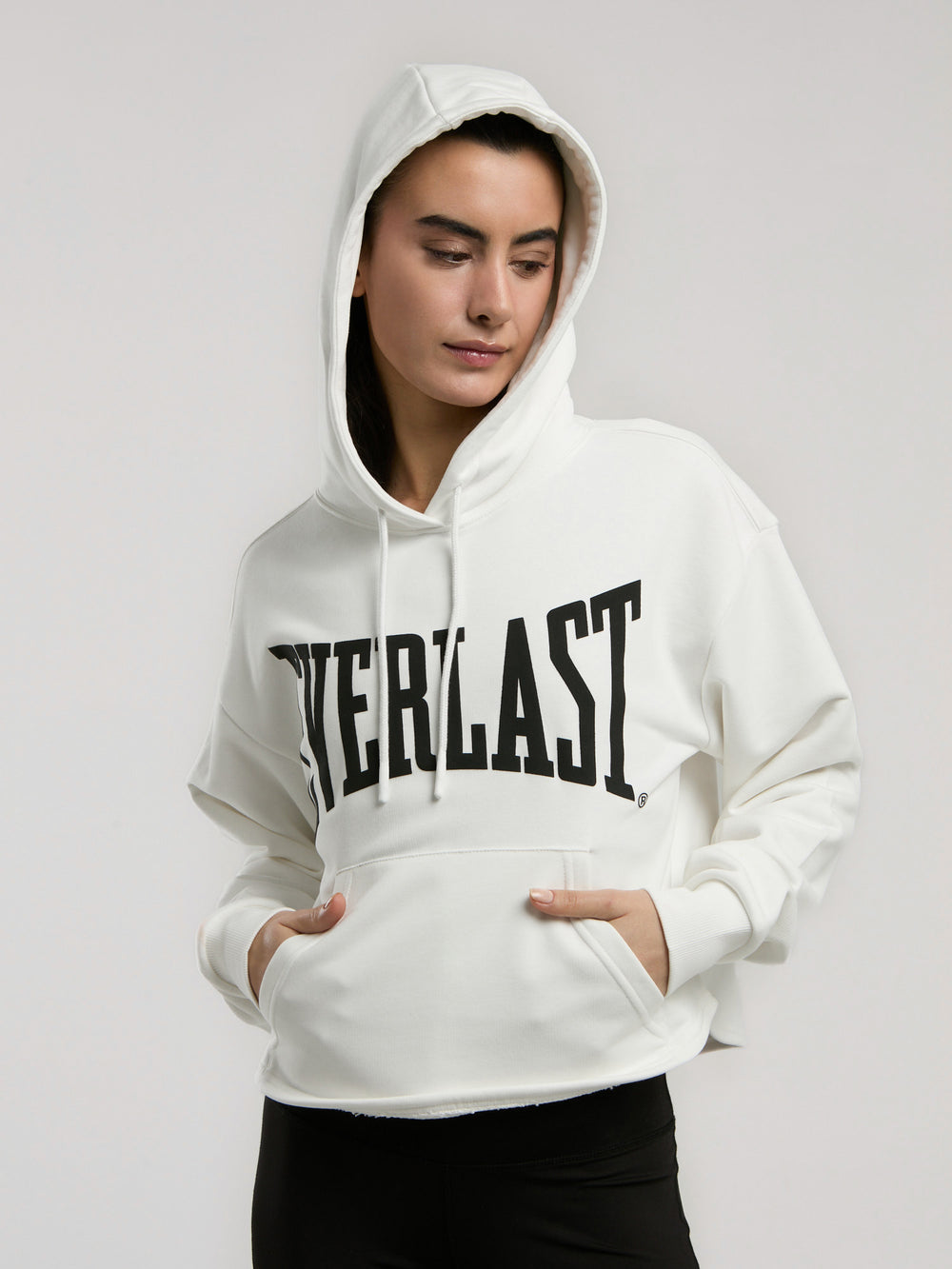 Ever Classics Wmn Beyaz Kadın Kapüşonlu Sweatshirt