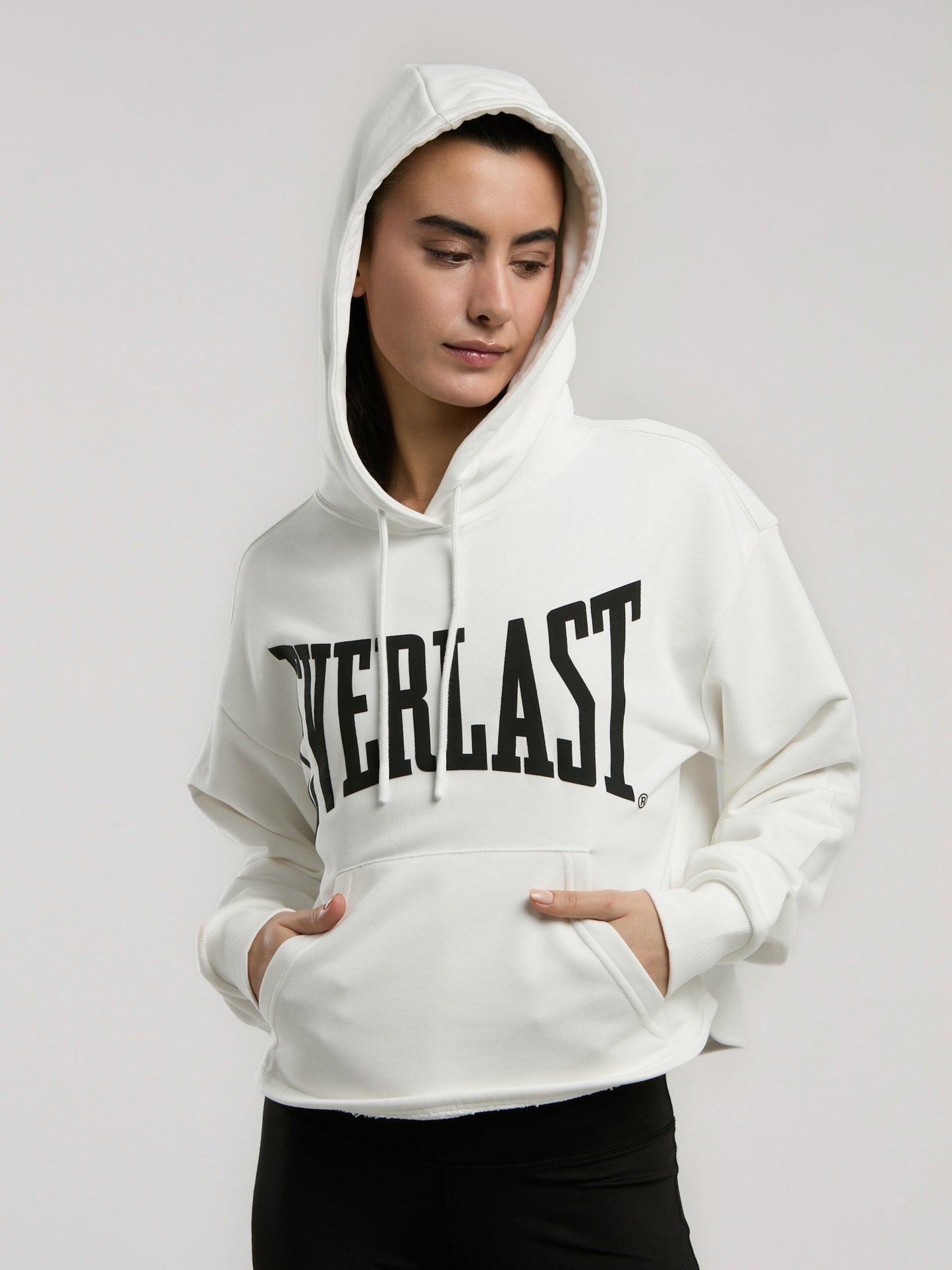 Ever Classics Wmn Beyaz Kadın Kapüşonlu Sweatshirt